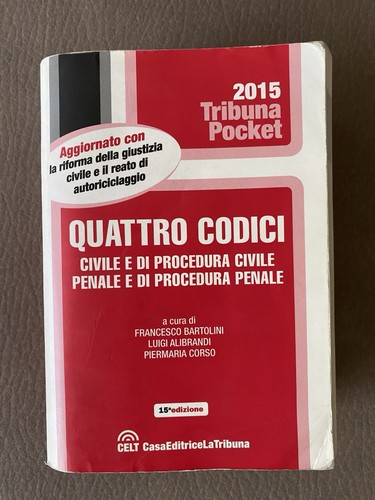 Quattro codici civile di - codici,