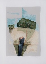 Amore nella natura – Serigrafia firmata Leo Borghi