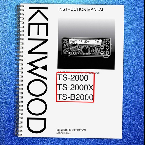 Kenwood 2000 2000x - ts-2000, ts-2000x