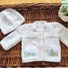 Cardigan e cappello bambino