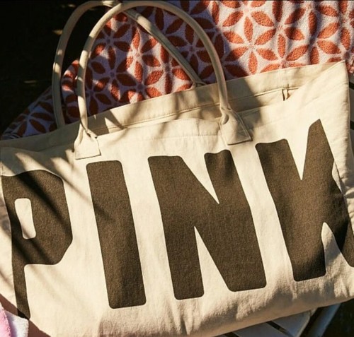 Borsa tote tela rosa - borsa,