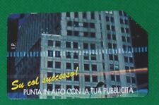  Scheda telefonica usata da lire 2000 Punta in alto con la tua Pubblicità foto