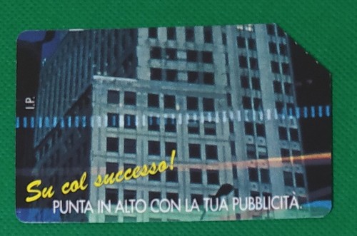 Scheda telefonica usata da - ,