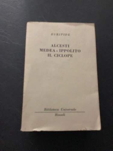 Euripide alcesti medea - alcesti,