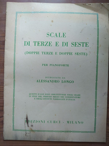 Scale terze seste - di, e