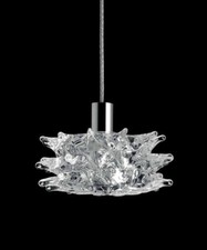 LEUCOS KUK S SOSPENSIONE IN CRISTALLO G9 LED 