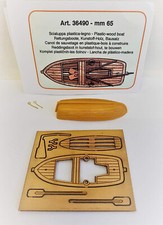 Mantua Model Art. 36490 - Scialuppa in legno e plastica da montare - 65 mm