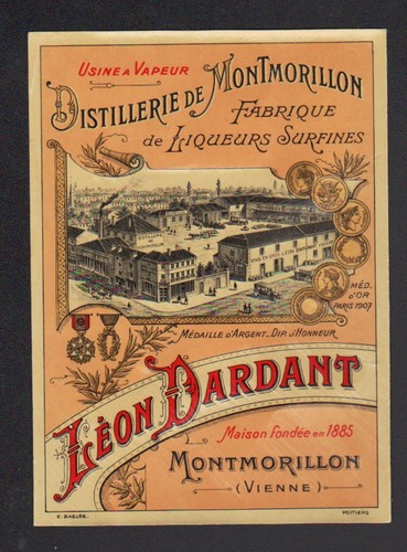 Montmorillon etiquette - (86),