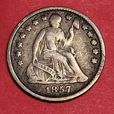 1857 seduto Liberty mezza