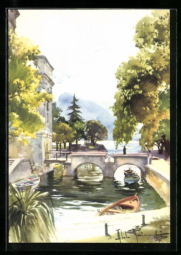 Cartolina artistica aldo - cartolina,