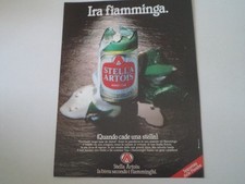 advertising Pubblicità 1986 BIRRA STELLA ARTOIS