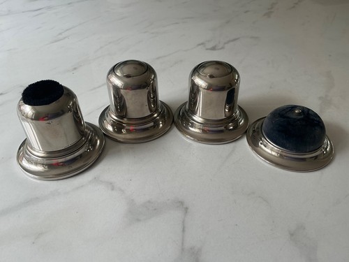 Vintage four piece silver - four,