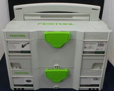 Levigatrice orbitale Festool 5" Ets EC 125/3 EQ-Plus con 2 Systainer e pastiglie extra