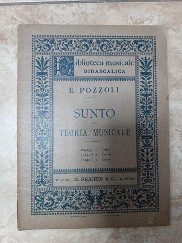 Pozzoli sunto di teoria - sunto,