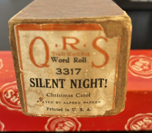 Qrs player piano roll silent - piano,