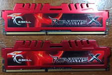 G.SKILL RIPJAWSX -  DDR3 1866Mhz 8GB (2X4GB)  PER DESKTOP - RAM PC - DDR3