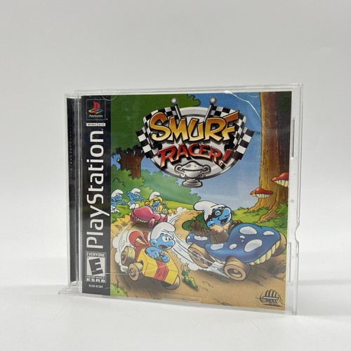 Sony playstation smurf - 1, racer