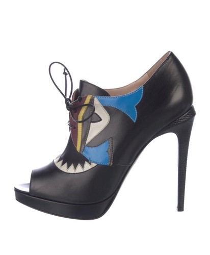 Stivaletti fendi multicolore - stivaletti,