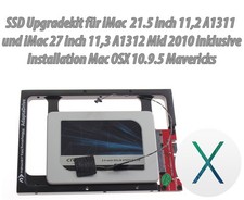 Kit aggiornamento SSD da 500 GB iMac 21,5" A1311 / iMac 27" A1312 metà 2010 OSX 10.9.5