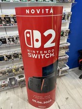 Cartonato Espositore Totem Nintendo Switch 2 + Mario Kart World Bifacciale Nuovo