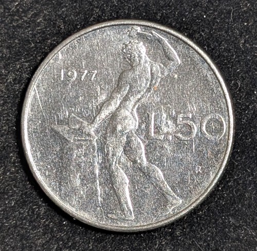 1977 italy lire - 50,