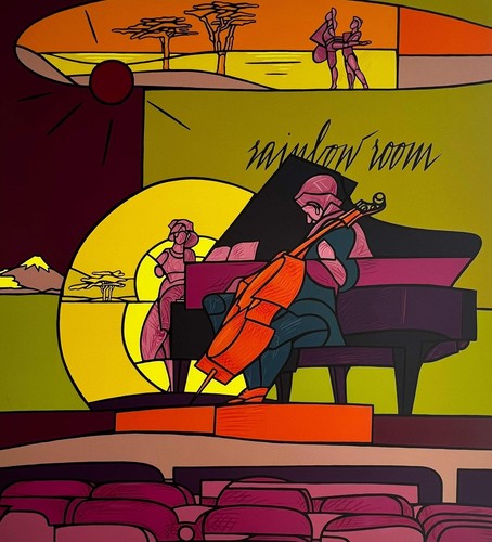 Rainbow room valerio adami - rainbow,