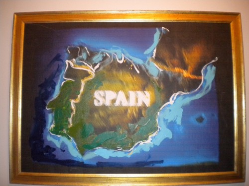 Quadro mario schifano - mario, acrilico