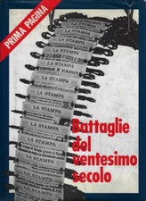 Prima Pagina Battaglie del ventesimo secolo La Stampa Torino 1983