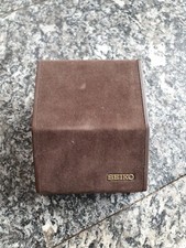 Scatola Seiko LASSALE VINTAGE USATA  MARRONE  LEGGERE