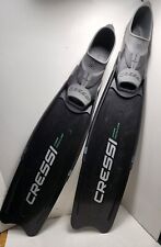 Cressi-Sub Gara Pinne Lunghe Modulari Apnea Nero Taglia Adulto: S-M Immersioni Subacquee