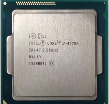 Processore CPU Intel Core i7-4770K quad-core 8 MB SR147 3,5 GHz LGA1150