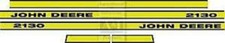 Set decalcomanie John Deere 2130 da montare