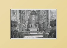 PAVIA.Coro della Chiesa della