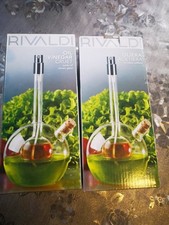 OLIERA ACETIERA "2 IN 1" VETRO SOFFIATO by RIVALDI GOURMET UTILE E DECORATIVA