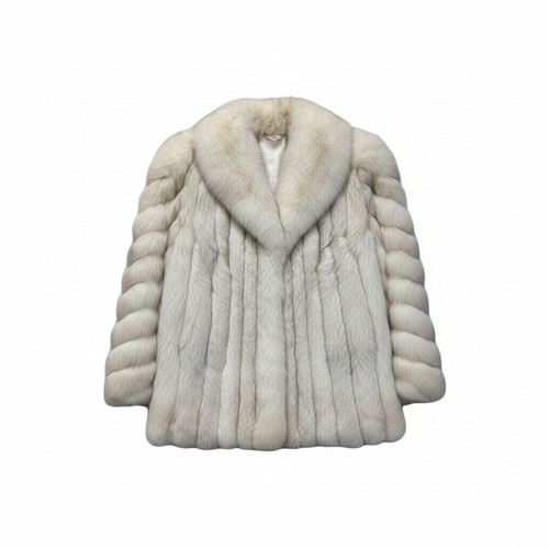 Giacca cappotto vera pelliccia