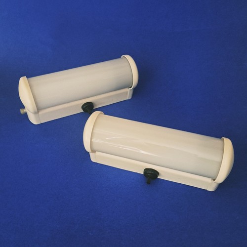 White bakelite wall - wall, lamp