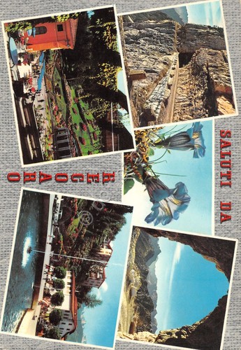 Cartolina recoaro strada degli - cartolina,