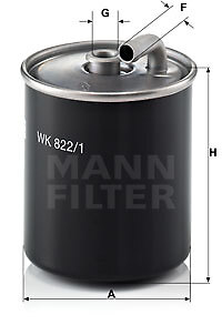 822 mann filter - 822/1, filtro