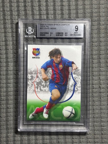 Lionel messi 2004 panini - messi,