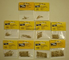 Supporto per ringhiera 2 passanti 10 pezzi ottone NUOVO supporto per ringhiera