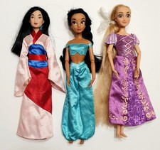 Lotto Disney Princess Disney Store Mulan Jasmine Rapunzel