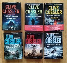 Lotto 6 Romanzi Clive Cussler