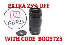 Teleobiettivo Canon 75-300mm F/4-5.6 II EF AF, full frame, buone condizioni