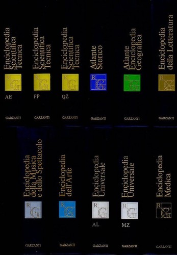Dieci garzanti enciclopedia - dieci, garzanti.