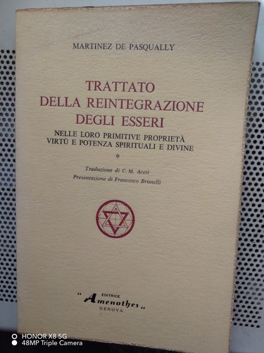 Martinismo trattato della - -,