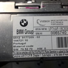 Autoradio originale BMW SERIE