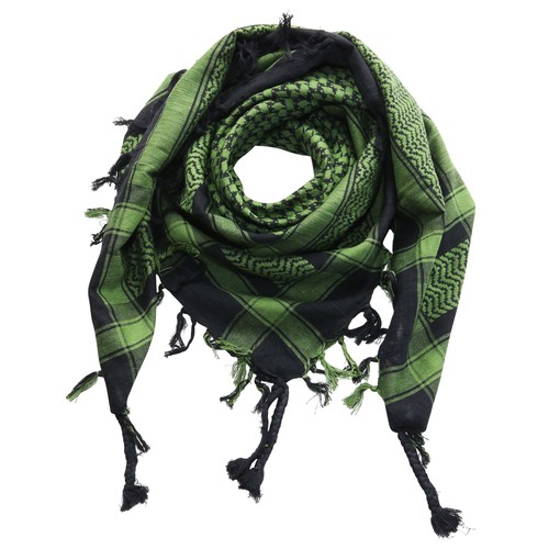 Kefiah nera verde - , erba