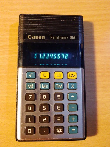 Canon palmtronic - canon,