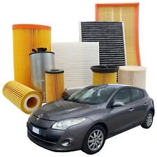Kit Tagliando 3 Filtri Renault Megane III Serie 1.5 Dci Aria Olio Abitacolo