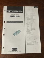 Sansui CA-F1 Preamplificatore